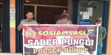 Cegah Adanya Pungli, Polsek Bunut Gelar Sosialisasi