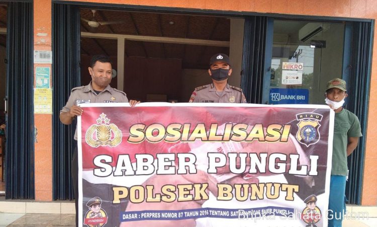Cegah Adanya Pungli, Polsek Bunut Gelar Sosialisasi