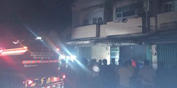 Satu Ruko Terbakar di Kelurahan Sorek Satu, Polsek Pangkalan Kuras Lakukan Olah TKP