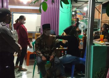 Polsek Pangkalan Kuras Data Masyarakat yang Sudah Vaksin