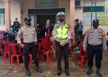 Kepolisian Sektor Ukui dirikan Posko Pengamanan dan Pelayanan Vaksin Gratis