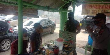 Cegah Penularan Covid-19 di Kalangan Masyarakat, Polsek Bandar Sei Kijang Optimalkan Giat Yustisi