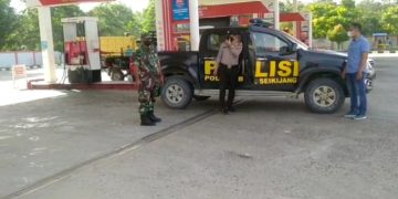 Sambangi Sejumlah Lokasi Rawan C3, Polsek Bandar Sei Kijang Lakukan Patroli