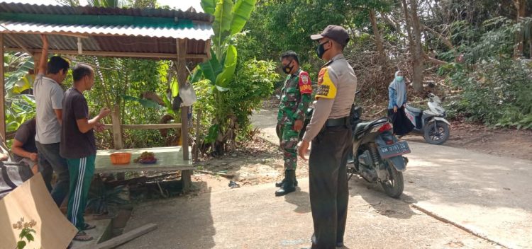 Update Giat 30 Desember, Polsek Langgam Gelar Operasi Yustisi Penegakkan Prokes