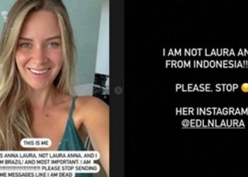Netizen Indonesia Salah Akun Ucapkan Belasungkawa untuk Laura Anna