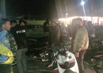 Antisipasi Balap Liar pada Malam Tahun Baru, Polsek Pangkalan Kuras Intensifkan Patroli 