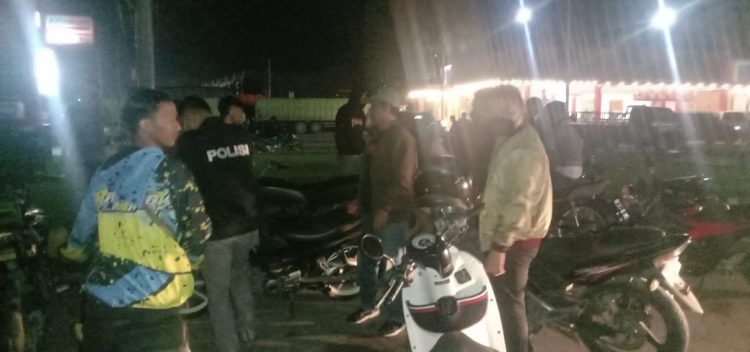 Antisipasi Balap Liar pada Malam Tahun Baru, Polsek Pangkalan Kuras Intensifkan Patroli
