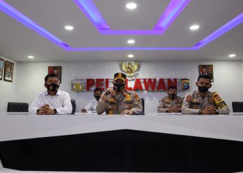 Tahun 2021, Polres Pelalawan Proses Hukum 2 Orang Pembakar Hutan dan Lahan