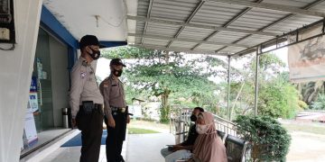 Sambangi BRI Unit Kerumutan, Polisi Imbau Nasabah Waspada Aksi Kejahatan