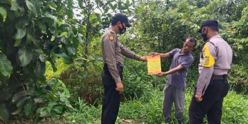 Giat Patroli, Polsek Pangkalan Lesung Sisir Wilayah Rawan Karhutla