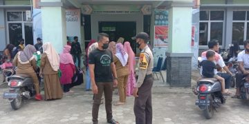 Patroli KRYD, Polsek Langgam Pantau Aktivitas Masyarakat dan Penerapan Prokes