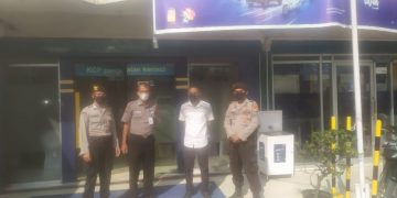 Hindari Wilkum dari Penularan Covid-19, Kriminalitas dan Laka Lantas, Polsek Pangkalan Kerinci Lakukan Giat Ini