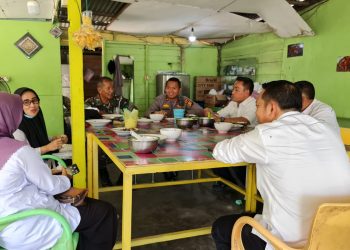 Kapolsek Pangkalan Kuras Ikuti Giat Ramah Tamah dan Koordinasi Terkait Vaksinasi Anak