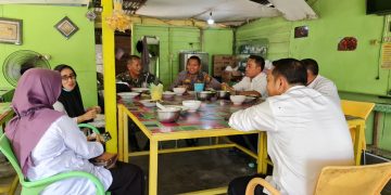 Kapolsek Pangkalan Kuras Ikuti Giat Ramah Tamah dan Koordinasi Terkait Vaksinasi Anak
