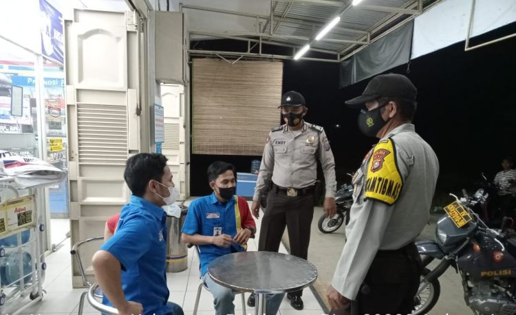 Tinjau Wilayah Sekitar, Polsek Kerumutan Patroli KRYD