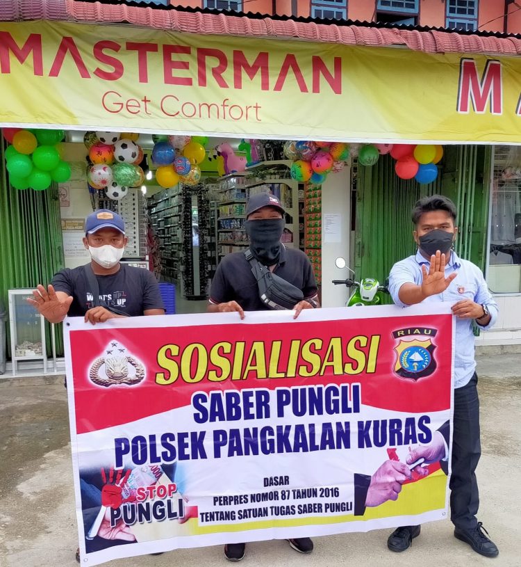 Berantas Pungli di Wilkum, Polsek Pangkalan Kuras Lakukan Ini