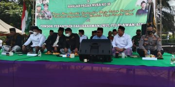 Antisipasi Gangguan Kamtibmas, Personil Polsek Ukui Lakukan Pengamanan dan Monitoring Harlah NU Ke 96