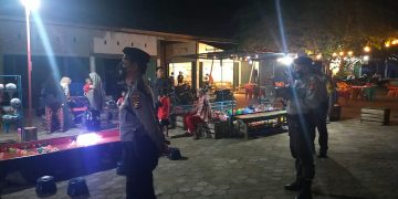 Polsek Pangkalan Kuras Gelar Razia Prokes