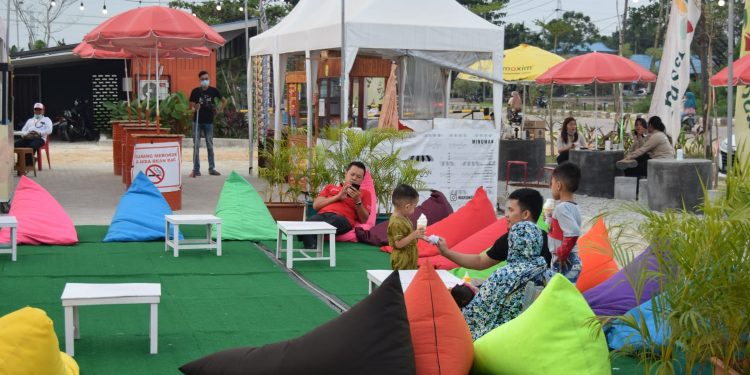 KDC Foodpark Jadi Destinasi Wisata Kuliner Baru di Kota Dumai