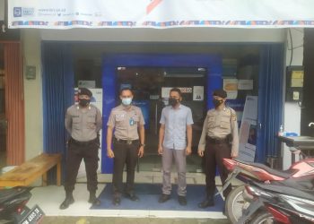 Giat Preventif, Polsek Pangkalan Kerinci Pastikan Wilayah Kondusif dan Taat Prokes