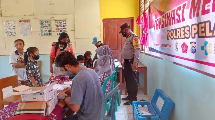 Berikut Capaian Vaksinasi Per Hari di Wilayah Hukum di Data Polsek Pangkalan Kuras