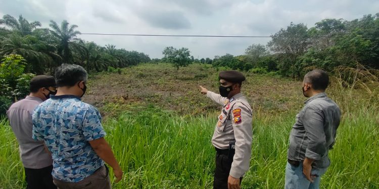 Patroli Karhutla, Personil Polsek Pangkalan Kerinci : Tidak Ada Titik Api