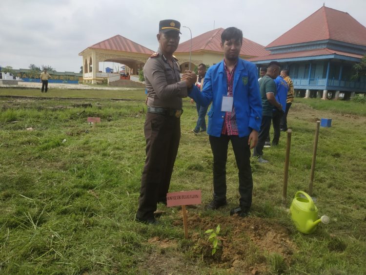 Kasubsektor Pelalawan Hadiri Giat Mahasiswa BEM UIR ‘Eksplor Sejarah Istana Sayap’