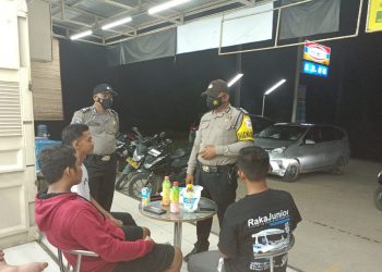 Polsek Kerumutan Intensif Laksanakan Patroli KRYD