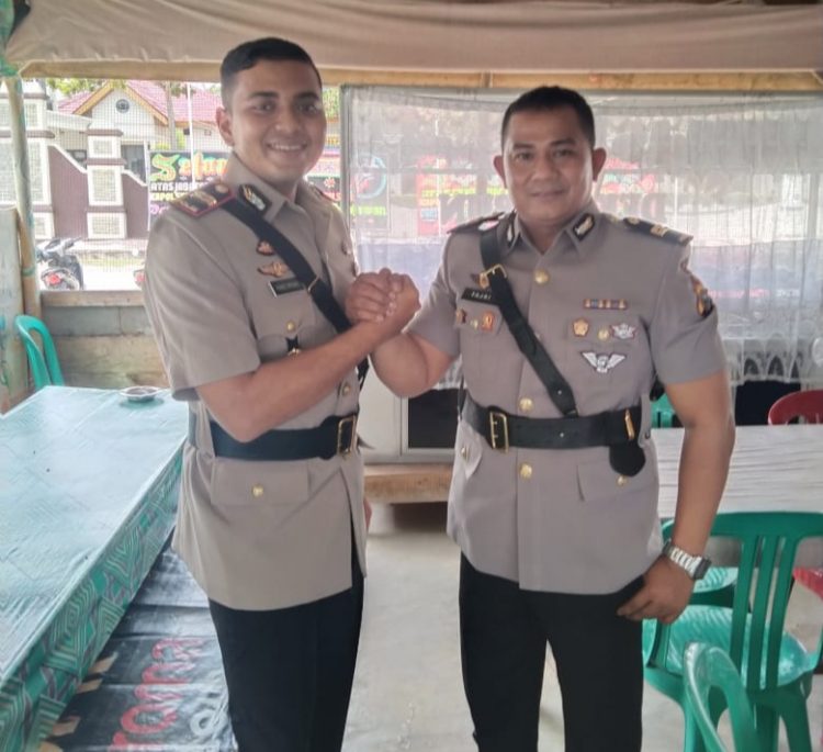 Sertijab Kapolsek Kerumutan, Iptu Kanzi Fathan Gantikan Iptu Fajri Sentosa