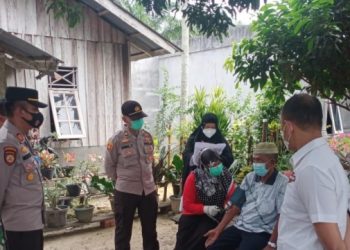 Secara Door To Door, Polsek Bandar Sei Kijang Bantu Percepatan Vaksinasi