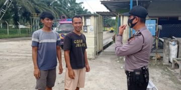 Cegah Penularan Virus Corona, Polsek Langgam Giatkan Operasi Yustisi