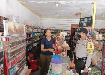 Sadarkan Masyarakat Pentingnya Prokes, Polsubsektor Pelalawan Ingatkan Saat Operasi Yustisi