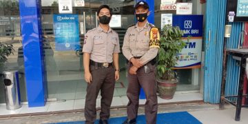 Polsek Langgam, Jajaran Polres Pelalawan Monitor Giat Masyarakat di Sejumlah Obvit