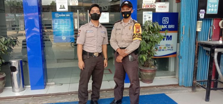 Polsek Langgam, Jajaran Polres Pelalawan Monitor Giat Masyarakat di Sejumlah Obvit
