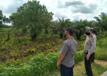 Sisir Jalan Lingkar Pangkalan Kerinci, Polisi Pantau Areal Rawan Karhutla