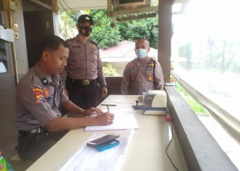 Guna Memelihara Kamtibmas di Wilkum, Polsek Langgam Lakukan Ini
