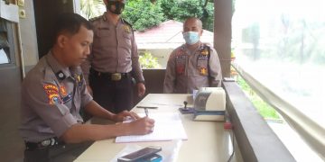 Guna Memelihara Kamtibmas di Wilkum, Polsek Langgam Lakukan Ini