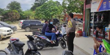 Jadikan Wilayah yang Aman dan Nyaman, Polsek Langgam Terus Gencar Patroli