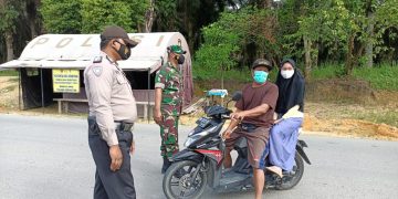 Kapolsek Kerumutan Kerahkan Personil Lakukan Operasi Yustisi