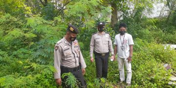 Tinjau Wilayah Rawan, Polsek Bandar Sei Kijang Lakukan Patroli Karhutla