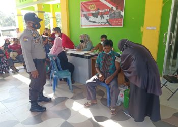 Polsek Pangkalan Lesung dan Nakes Terus Buka Layanan Vaksinasi, Berikut Lokasinya