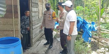 Polsek Pangkalan Lesung Jalankan Program ‘Ajak, Vaksin, Antar’ Terhadap Lansia