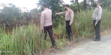 Sisir Jalan Lingkar Pangkalan Kerinci, Polisi Pantau Areal Rawan Karhutla