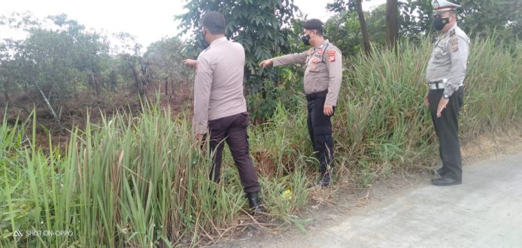 Sisir Jalan Lingkar Pangkalan Kerinci, Polisi Pantau Areal Rawan Karhutla
