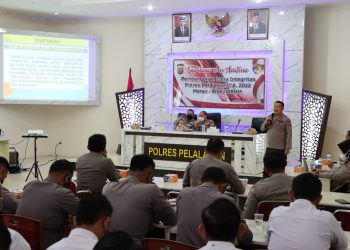 Polres Pelalawan Gelar Sosialisasi dan Asistensi Pembangunan Zona Integritas