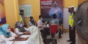 Update Harian 26 Januari, Polsek Pangkalan Kuras Vaksinasi 410 Orang