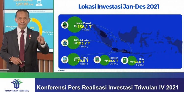 Wow! Realisasi Investasi Riau Peringkat 5 di Indonesia dan Nomor 1 di Sumatera