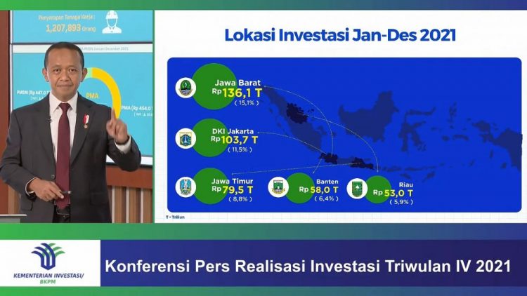 Wow! Realisasi Investasi Riau Peringkat 5 di Indonesia dan Nomor 1 di Sumatera