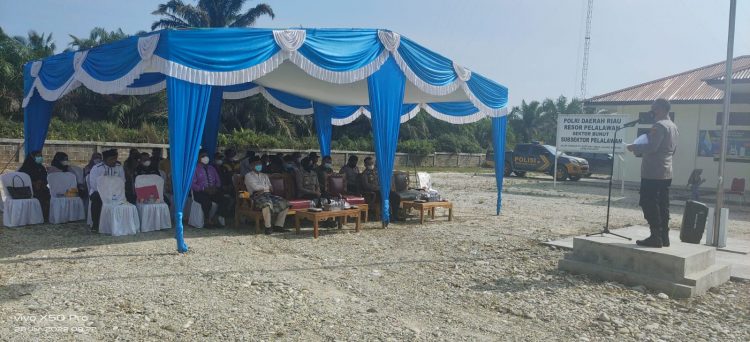 Kabag Strajmen Rorena Polda Riau Lakukan Studi Kelayakan Peningkatan Polsubsektor jadi Polsek