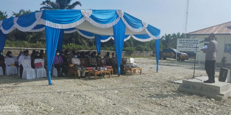 Kabag Strajmen Rorena Polda Riau Lakukan Studi Kelayakan Peningkatan Polsubsektor jadi Polsek